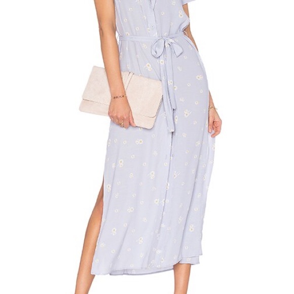 L’acadamie purple daisy print button dress - Picture 7 of 7